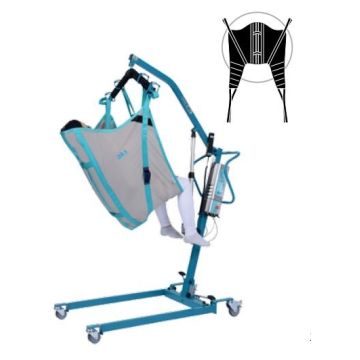 Komfortgurt mit Kopfstütze aks Patientenlifter foldy