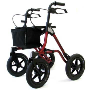 Dietz Rollator Taima XC Farbe rot-metallic