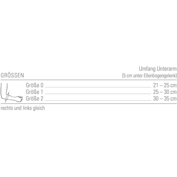 Bort EpiContur Epicondylitis Spange mit 2 Pelotten