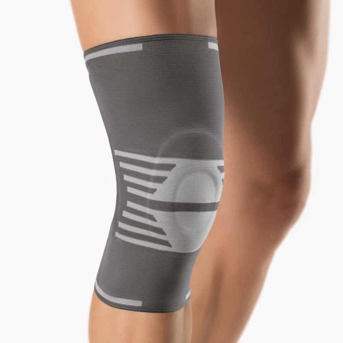 Kniebandage Bort activemed in grau
