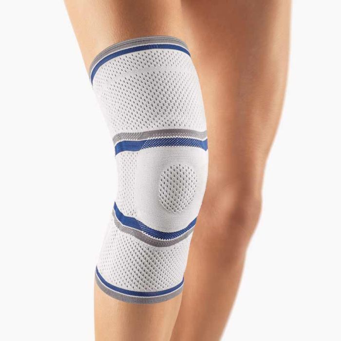 Kniebandage StabiloGen Eco von Bort in Farbe silber