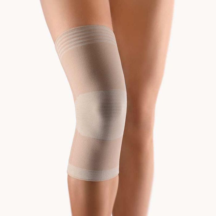 Zweizug Kniebandage von Bort in Farbe beige