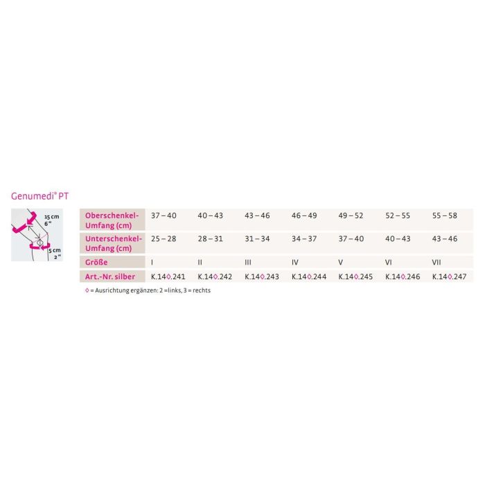 medi Genumedi PT Kniebandage