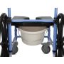 Bischoff & Bischoff Dusch-und Toilettenrollstuhl TS-Aqua mit 24 Zoll Räder thumbnail